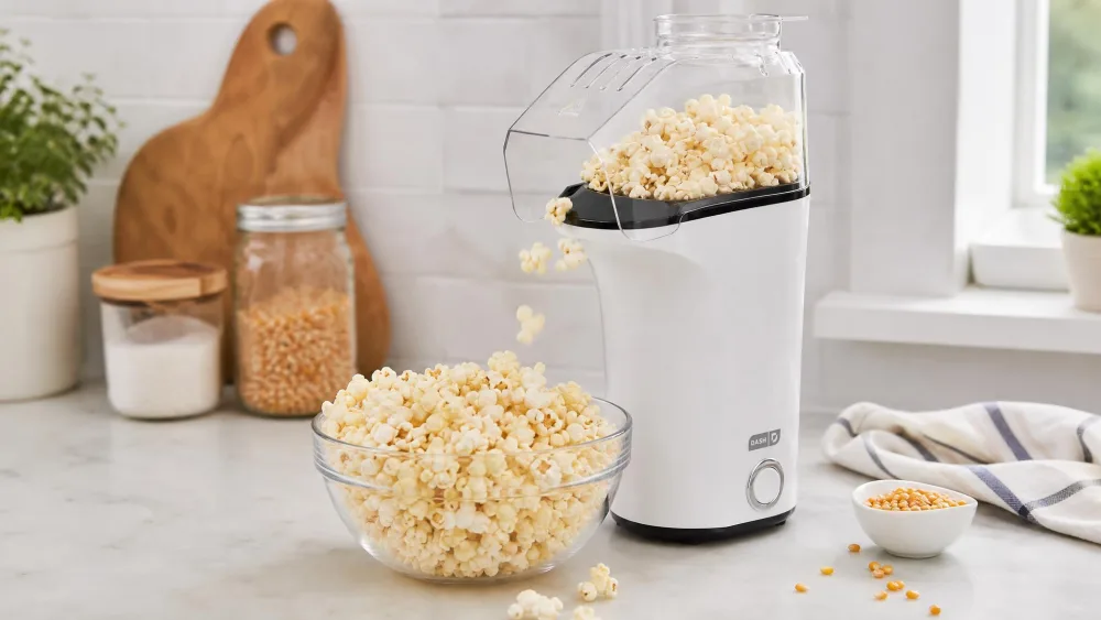 Dash Fresh Pop Popcorn Maker (White)