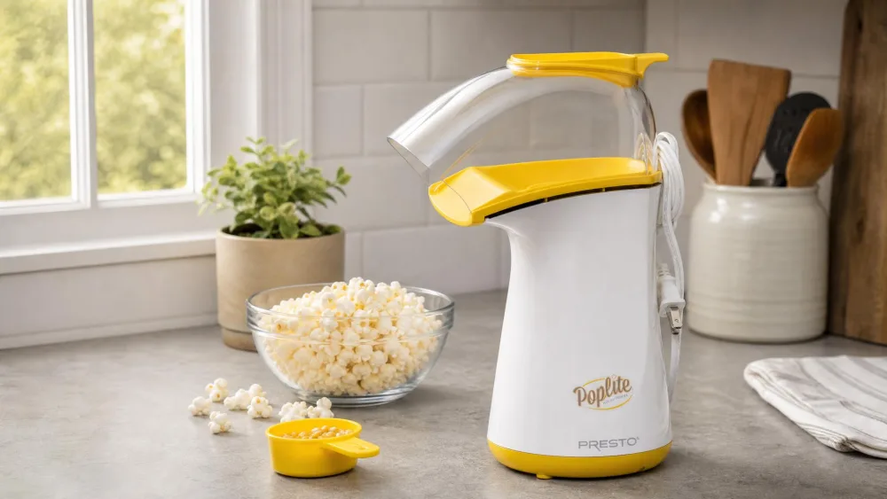 Presto 04820 PopLite Hot Air Popcorn Popper