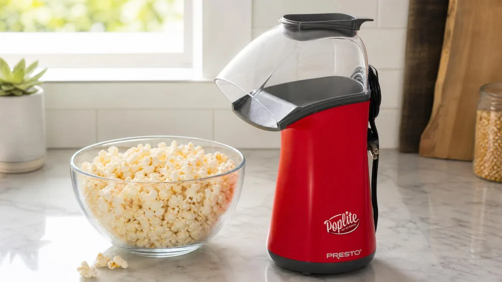 Presto 04863 PopLite Hot Air Popcorn Popper
