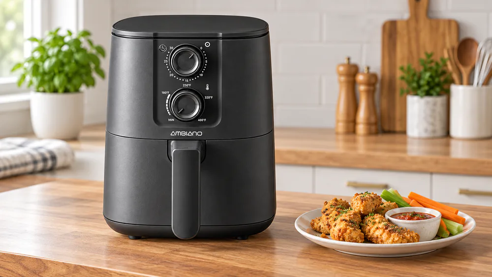 Ambiano Compact Two-Knob Air Fryer
