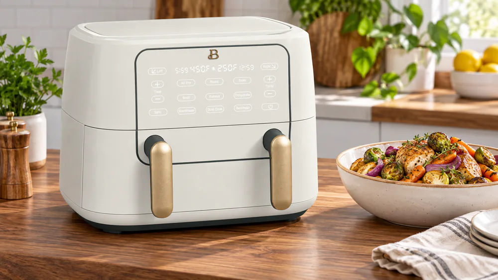 Beautiful 9 Qt TriZone Air Fryer