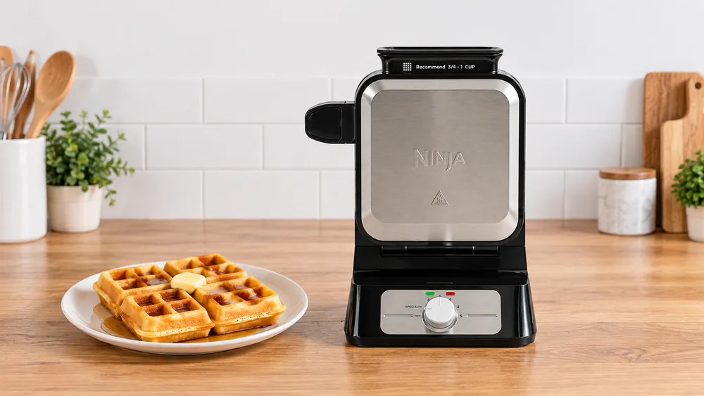 Ninja Belgian Waffle Maker Pro BW1001