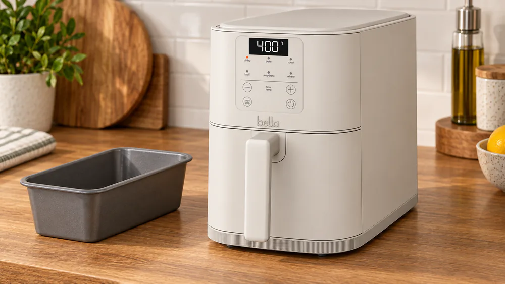 Bella 6 Qt Slim Digital Air Fryer