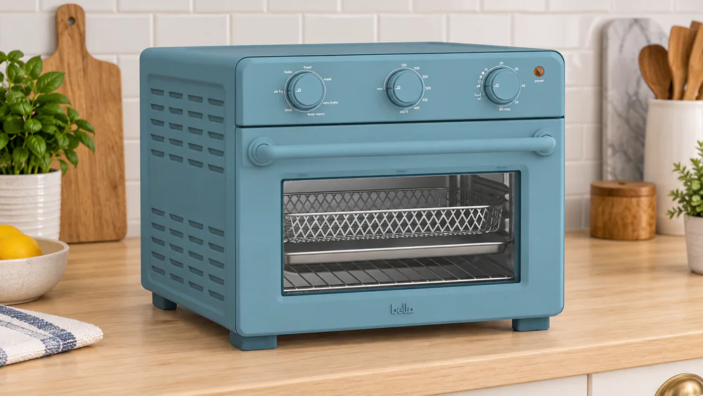 Bella 6-Slice Air Fry Toaster Oven 7-in-1 (Surf)