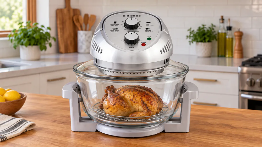 Big Boss 16Qt Air Fryer Toaster Oven Combo
