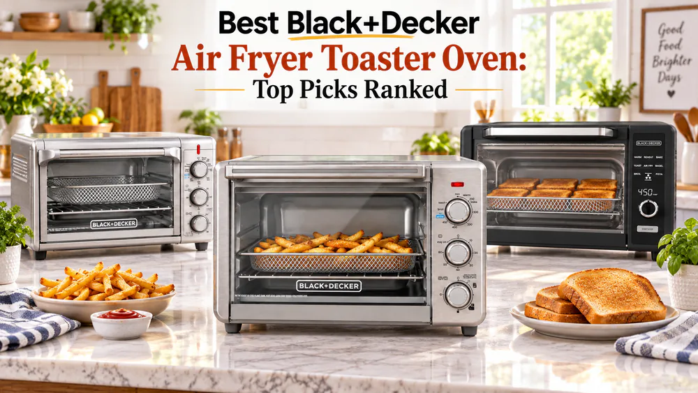 Best Black+Decker Air Fryer Toaster Oven: Top Picks Ranked