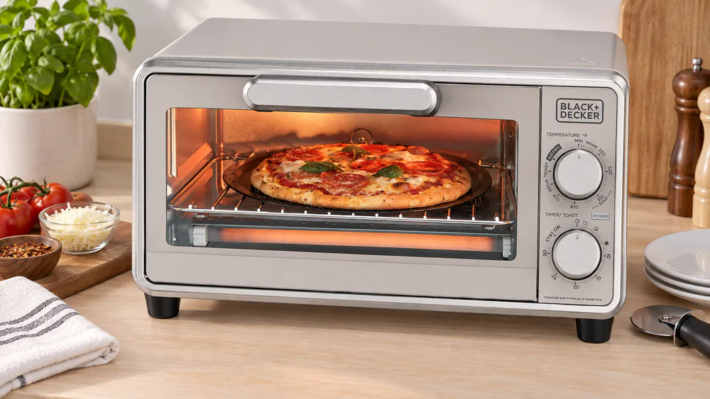 BLACK+DECKER Crisp 'N Bake Pro 4-Slice Digital Air Fry Oven