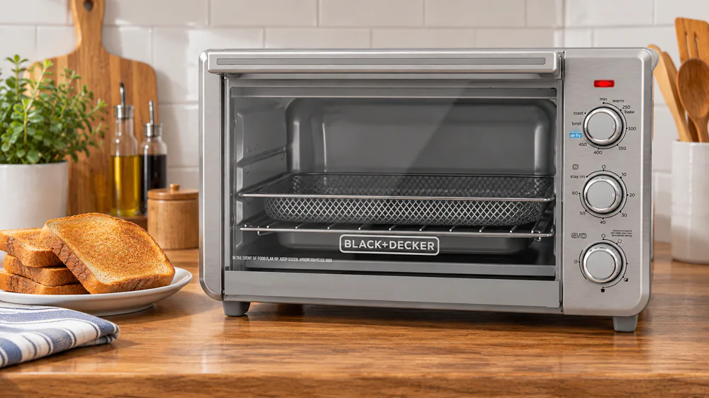 BLACK+DECKER Crisp 'N Bake 6-Slice, TO3217SS
