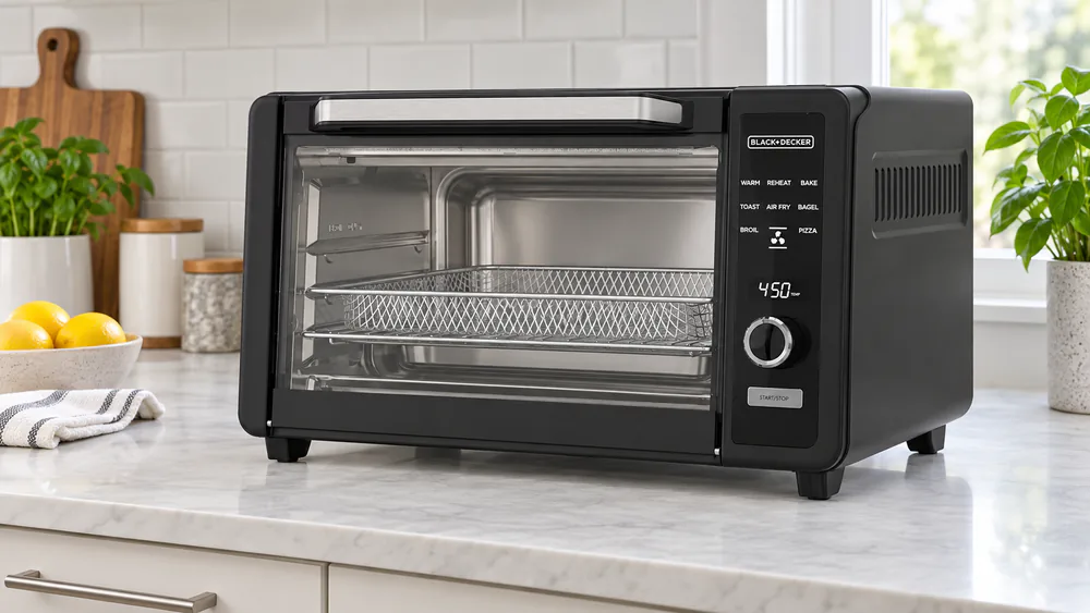 Black+Decker Crisp 'N Bake 6-Slice Digital