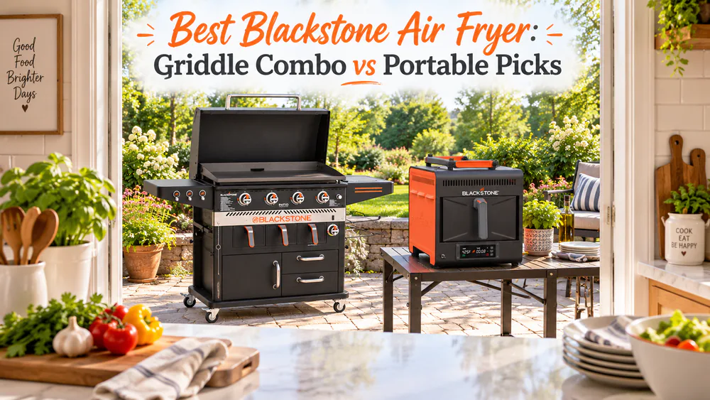 Best Blackstone Air Fryer: Griddle Combo vs Portable Picks