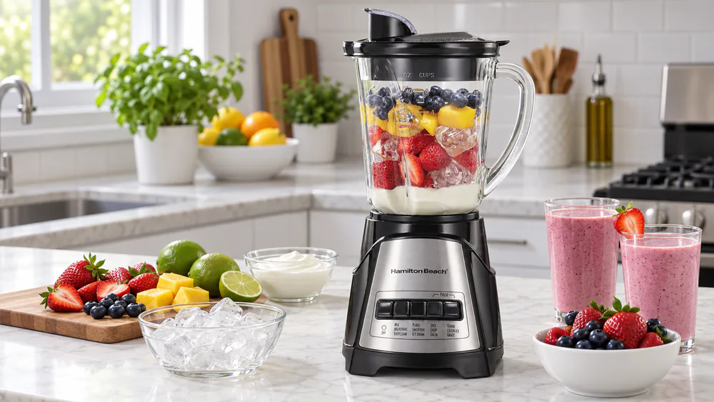 Hamilton Beach Power Elite Blender (58148A, 700W)