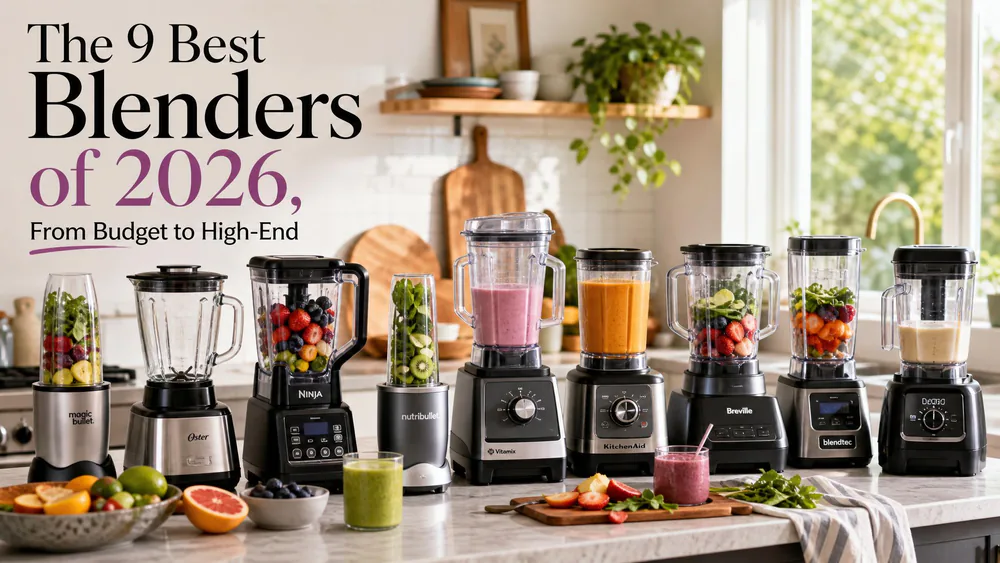 The 9 Best Blenders of 2026, From Budget to High-End