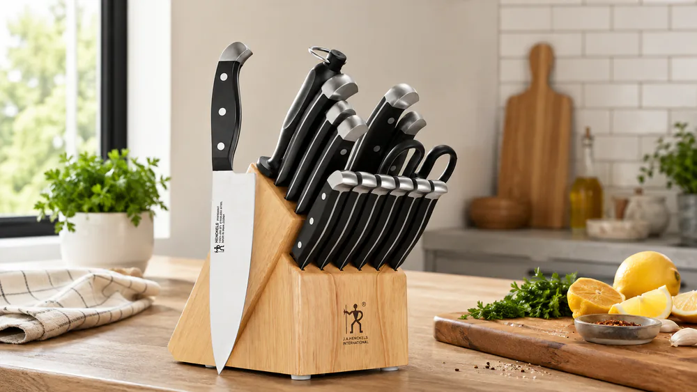 HENCKELS Statement 15-Piece Knife Block Set