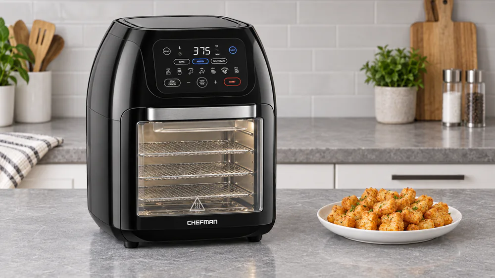 Chefman Multifunctional Digital Air Fryer+ Rotisserie 10L
