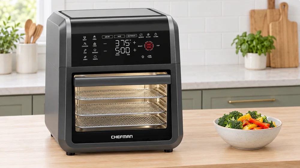 Chefman 12-Quart 5-in-1 Air Fryer Oven
