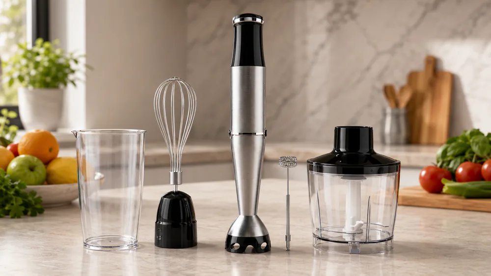 Cordless 5-in-1 Immersion Hand Blender Set (Turelar)