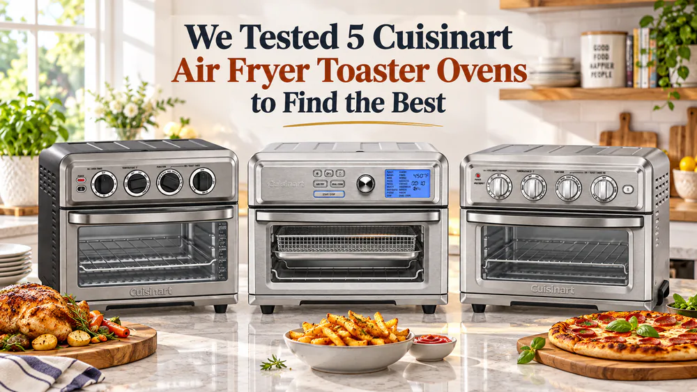 We Tested 5 Cuisinart Air Fryer Toaster Ovens to Find the Best