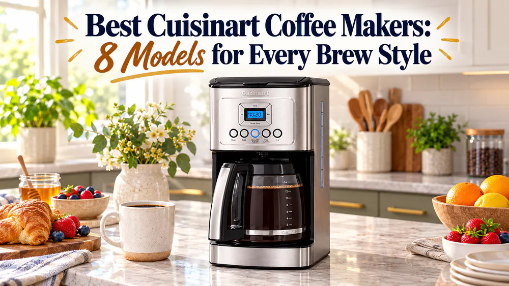 Best Cuisinart Coffee Makers: 8 Models for Every Brew Style