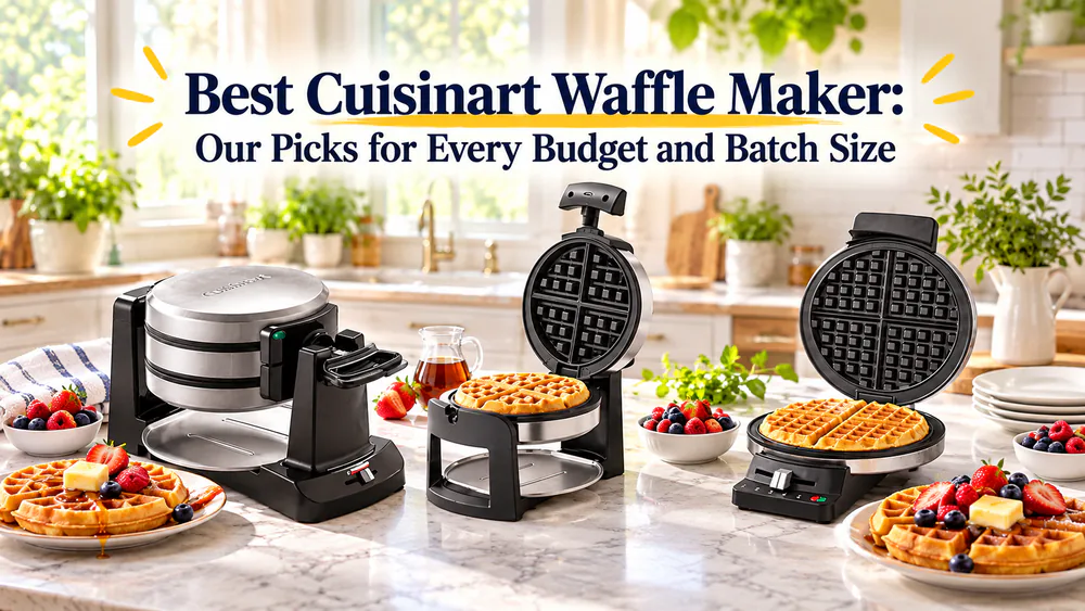 Best Cuisinart Waffle Maker: Our Picks for Every Budget and Batch Size