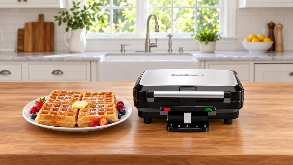 Cuisinart 4-Slice Belgian Waffle Maker (WAF-150)