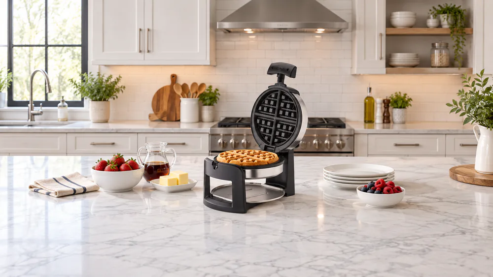 Cuisinart Round Flip Belgian Waffle Maker (WAF-F30)