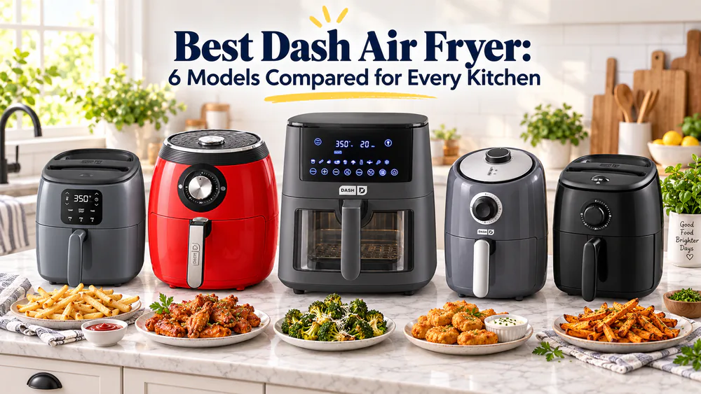 Best Dash Air Fryer: 6 Models Compared for Every Kitchen