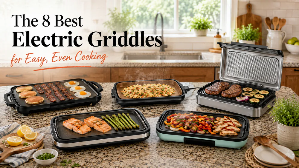 The 8 Best Electric Griddles for Easy, Even Cooking