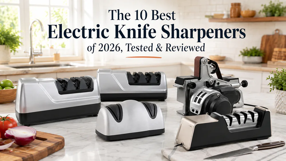 The 10 Best Electric Knife Sharpeners of 2026, Tested & Reviewed