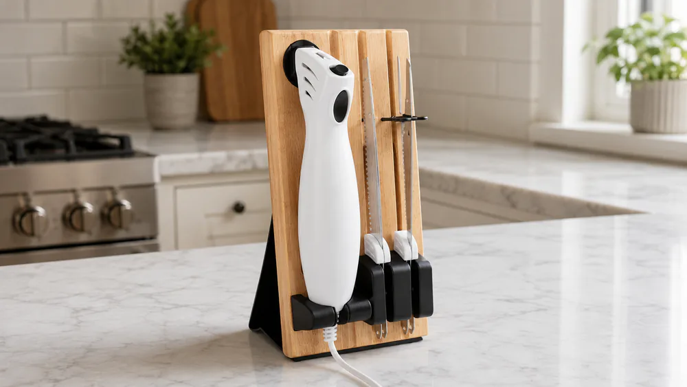 NutriChef Electric Carving Knife Set