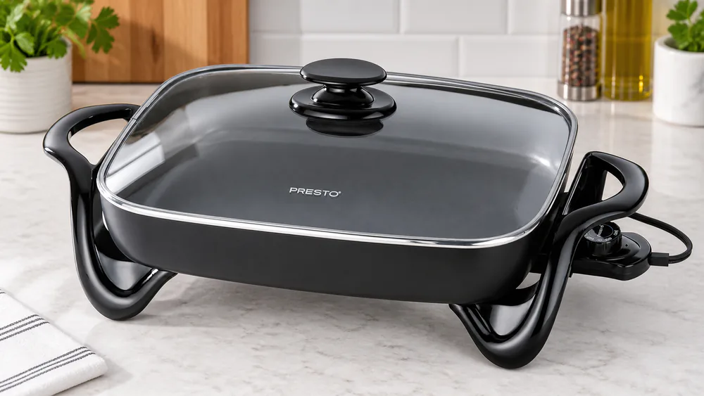 Presto 06852 16-Inch Skillet with Glass Cover