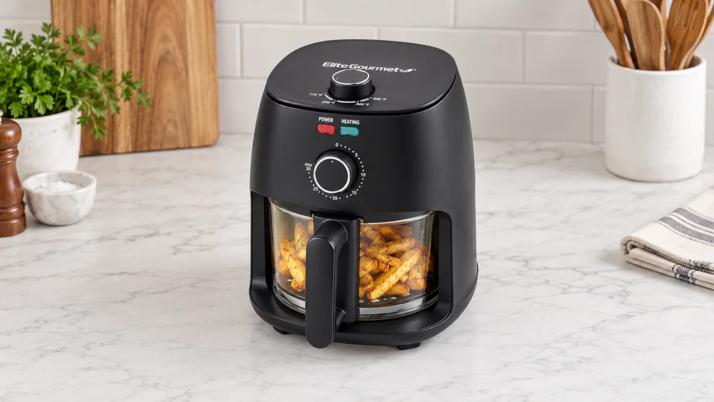Elite Gourmet Glass 2.4 Qt (EAF2305)