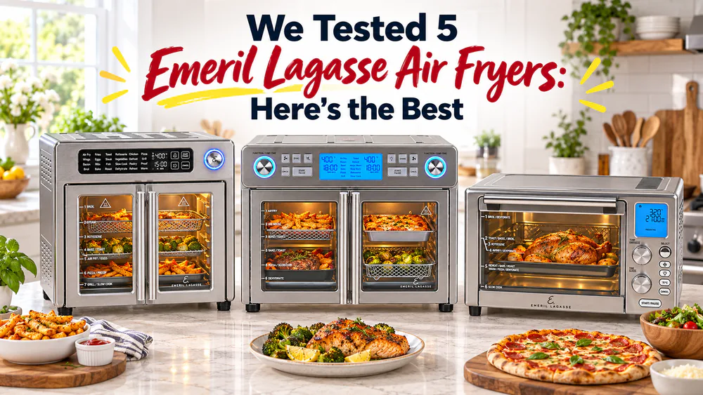 We Tested 5 Emeril Lagasse Air Fryers: Here's the Best