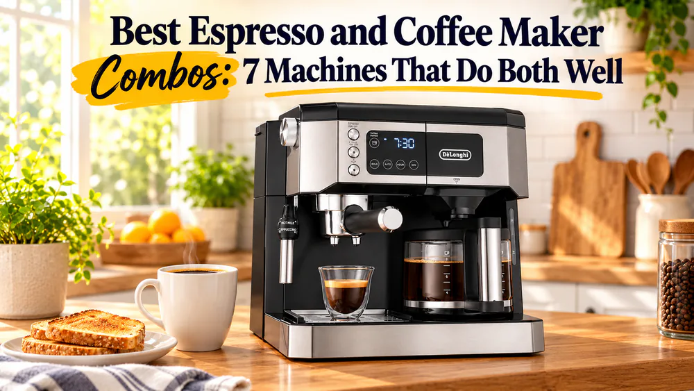 Best Espresso and Coffee Maker Combos: 7 Machines That Do Both Well