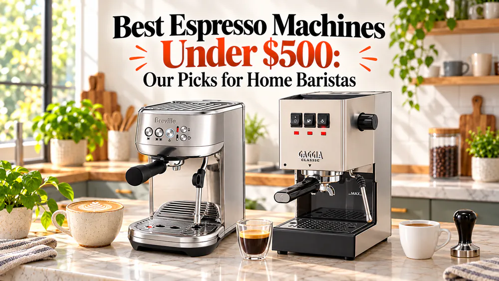 Best Espresso Machines Under $500: Our Picks for Home Baristas