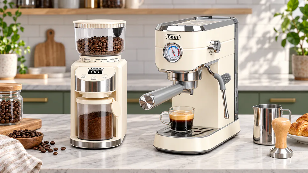 Gevi 20 Bar Espresso Machine with Grinder