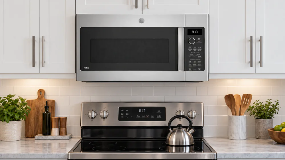 GE Profile Over-the-Range Convection Microwave With Air Fry (PVM9179SRSS)
