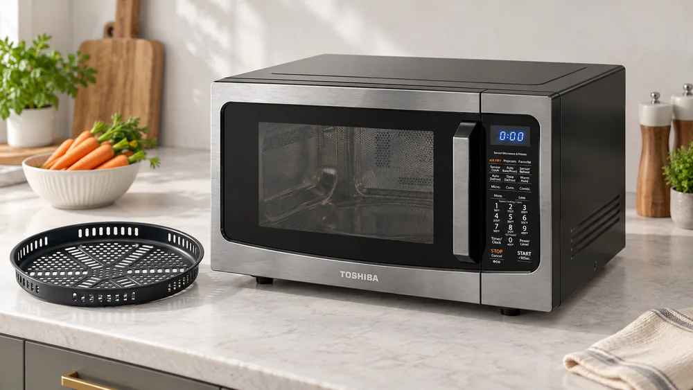 Toshiba 4-in-1 Countertop Microwave With Air Fryer