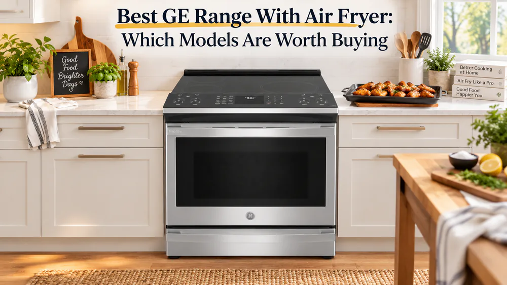 Best GE Range With Air Fryer: Which Models Are Worth Buying