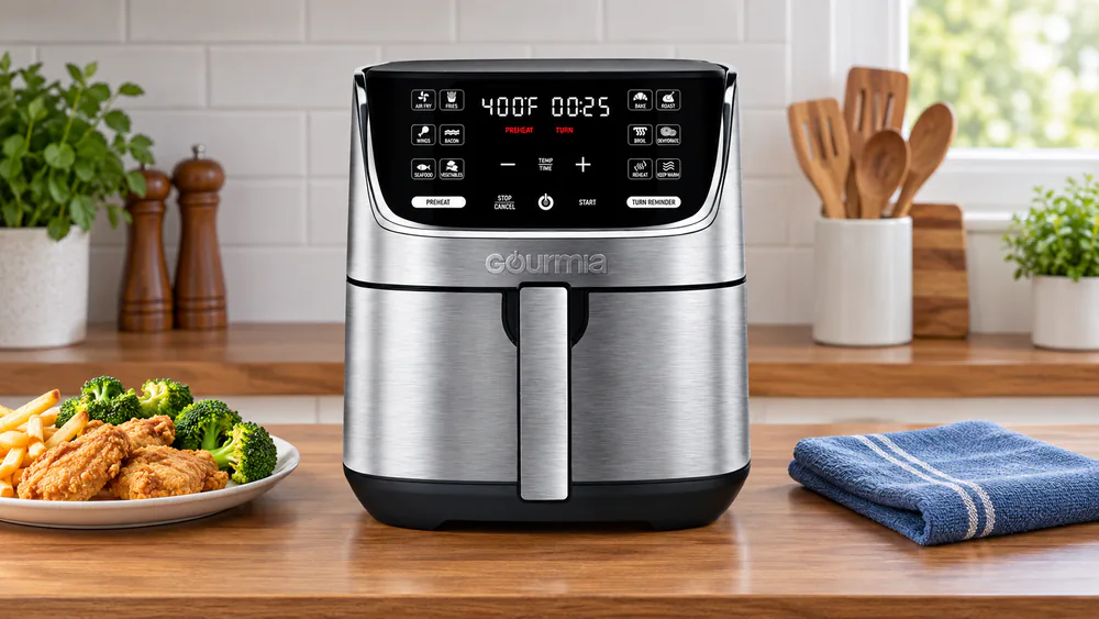 Gourmia GAF734 7 Qt Stainless Steel Digital