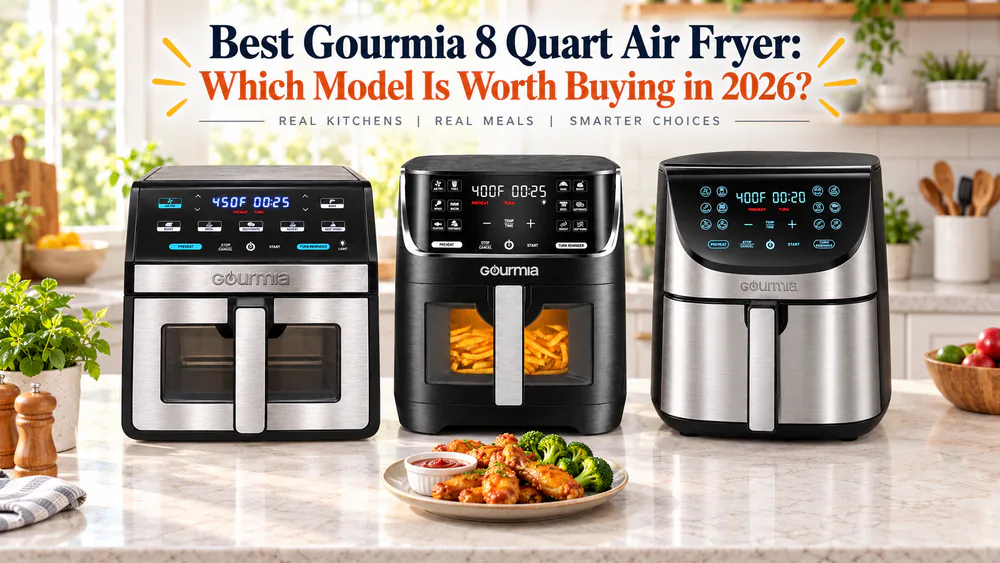 Best Gourmia 8 Quart Air Fryer: Which Model Is Worth Buying in 2026?