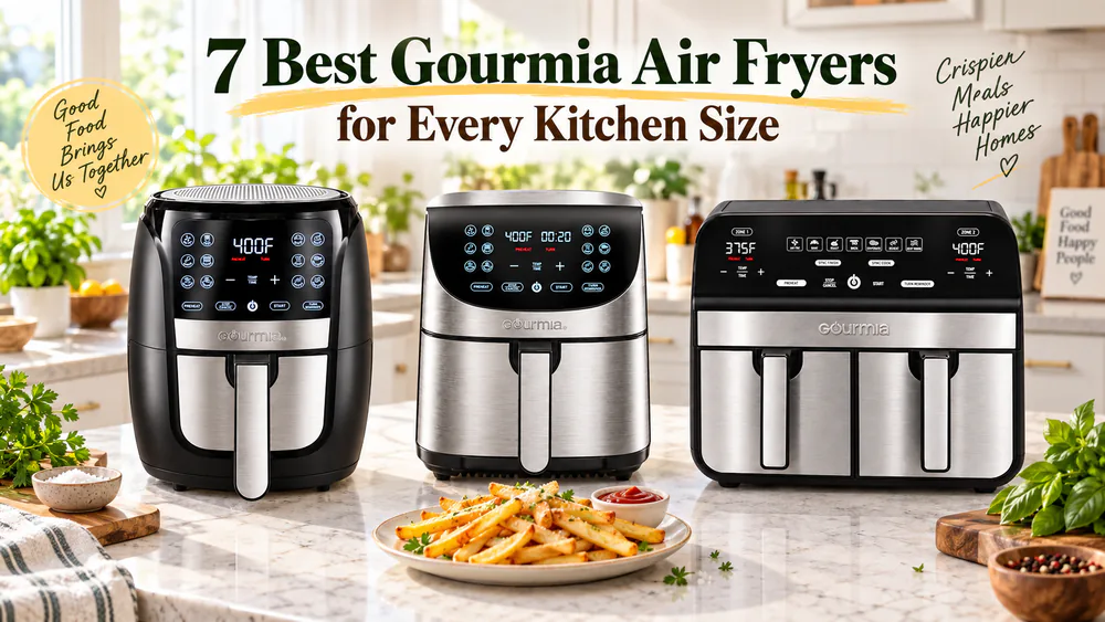 7 Best Gourmia Air Fryers for Every Kitchen Size