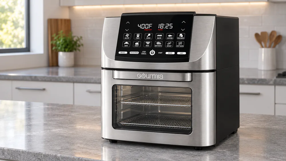 Gourmia 14-Qt All-in-One Air Fryer Oven with Rotisserie