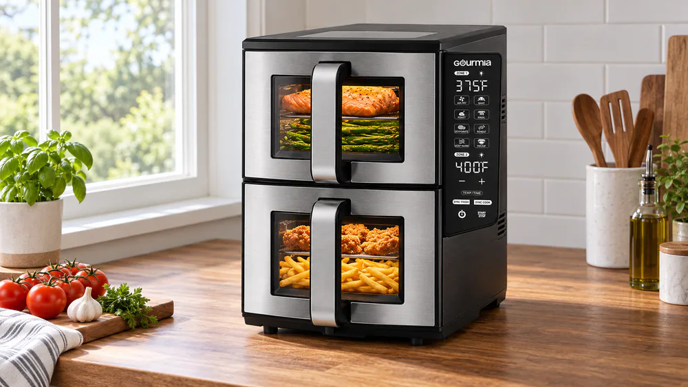 Gourmia GAF1190 11-Qt Double Decker