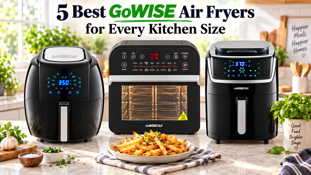 5 Best GoWISE Air Fryers for Every Kitchen Size