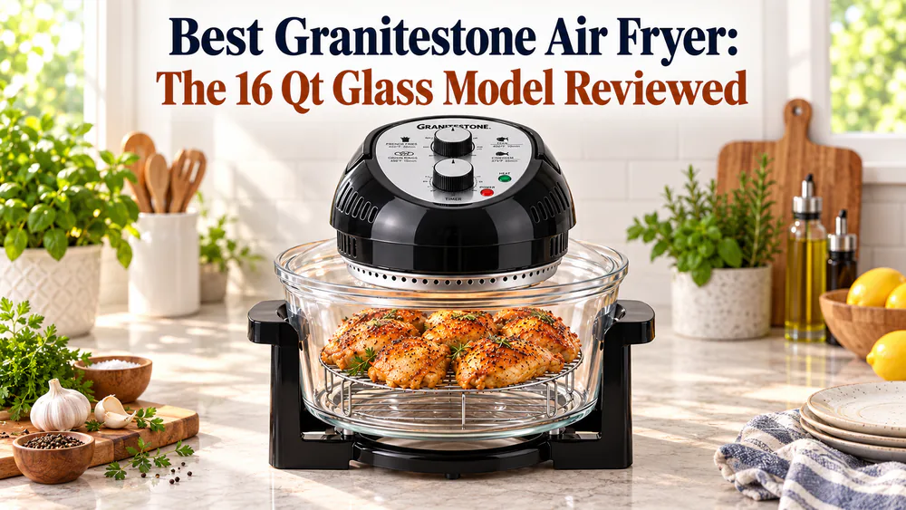 Best Granitestone Air Fryer: The 16 Qt Glass Model Reviewed