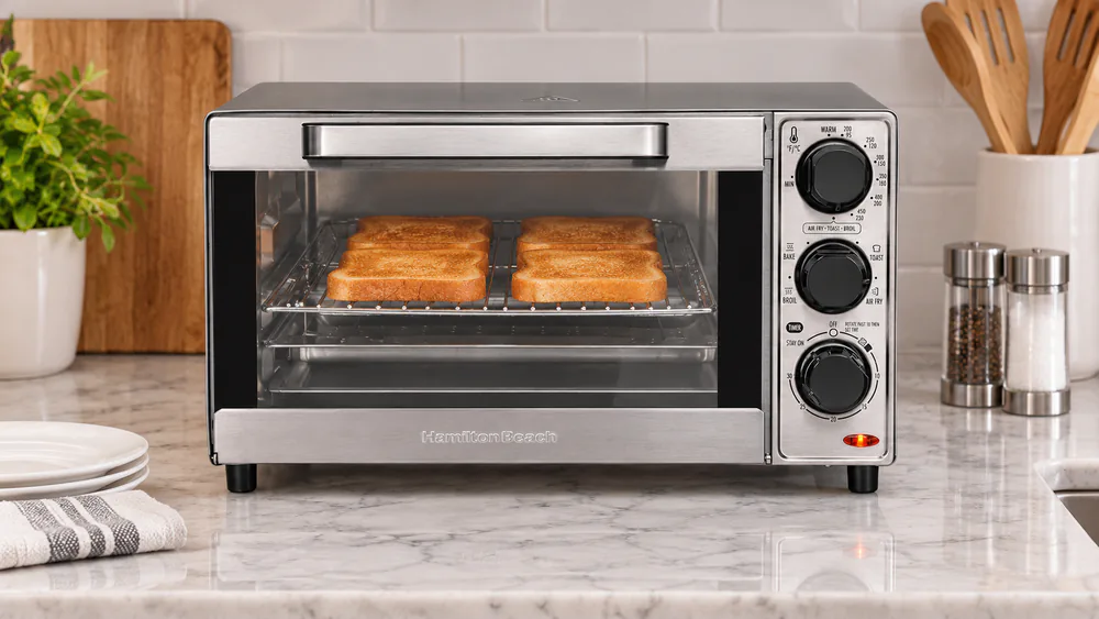 Hamilton Beach Sure-Crisp 4 Slice Toaster Oven 31403