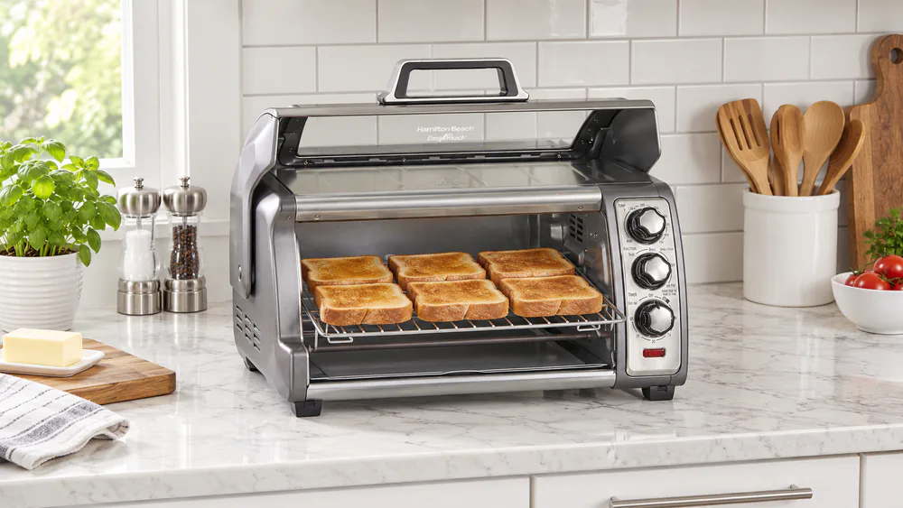 Hamilton Beach Easy Reach 6 Slice Toaster Oven 31523