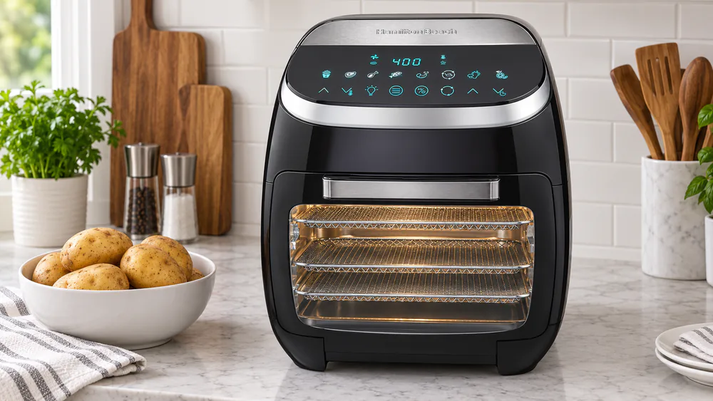 Hamilton Beach 11.6 Qt Air Fryer Oven with Rotisserie 35073