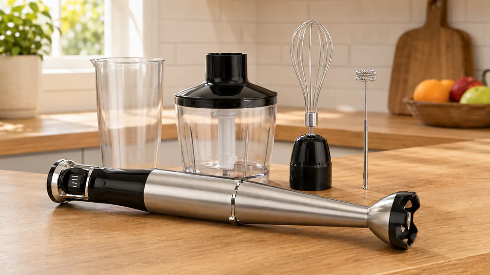 1100W 5-in-1 Hand Blender Set