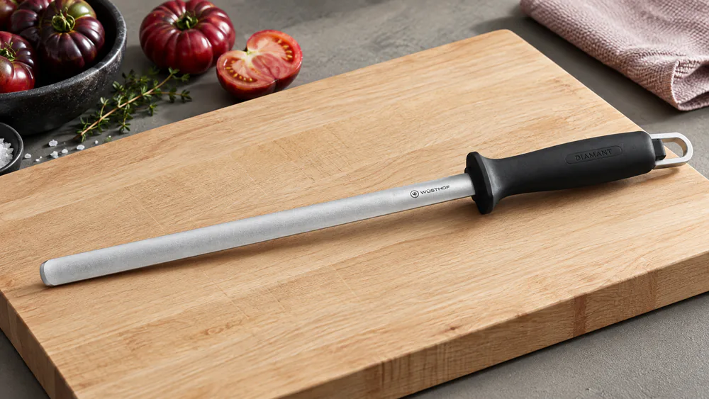 Wusthof 10-Inch Wide Fine Diamond Sharpening Steel